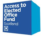 Access to Elected Office Fund Scotland (logo)