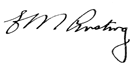 DR E M ARMSTRONG signature