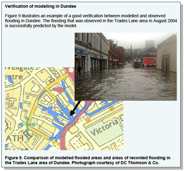 Verification of modelling in Dundee