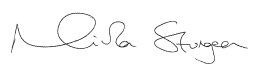 NICOLA STURGEON signature