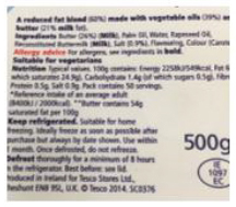 Tesco Butterpak - Produced in Ireland, no milk origin declared