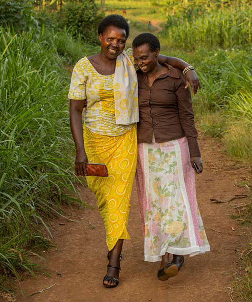 Rwandan women, beneficiaries of Tearfund project Credit: Chris Hoskins/Tearfund