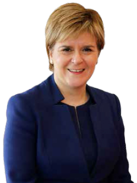 photograph of Rt Hon Nicola Sturgeon MSP, First Minister of Scotland