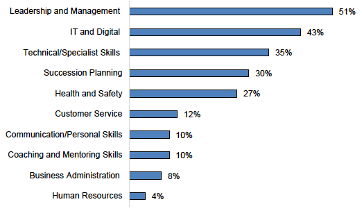 Figure E.10: Current Skills Gaps 