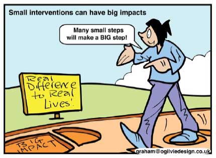 Small interventions can have big impacts