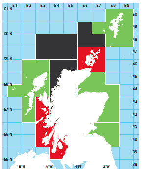 Creel Fishery Assessment Areas And Estimated Fishing Mortality, 2006-2008.