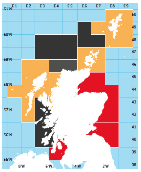 Creel Fishery Assessment Areas and Estimated Fishing Mortality, 2006-2008.
