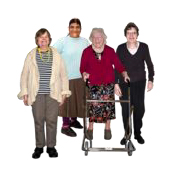Group of elderly people