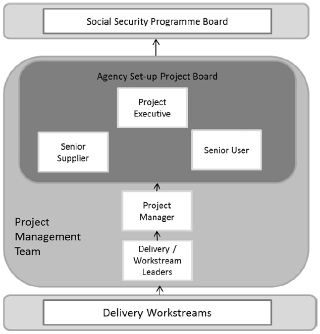 Figure 15 - Project governance