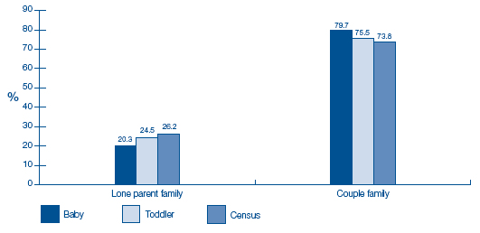 image of Figure 2-D Family type by cohort