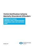 Victim notification scheme for victims of offenders with a mental ...