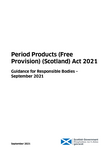 Period Products (Free Provision) (Scotland) Act 2021: guidance ...