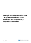 Decapitalisation Rate for the 2026 Revaluation: business regulatory ...
