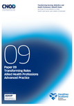 Direction for AHP advanced practice roles in Scotland - Transforming ...