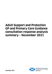 Adult support and protection - GP and primary care guidance ...