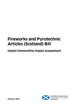 Fireworks and Pyrotechnics Articles (Scotland) Bill: island communities ...