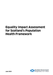 Scotland's Population Health Framework: Equality Impact Assessment ...