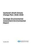 Scotland's draft Climate Change Plan: 2026-2040: strategic ...