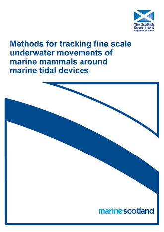 8 Appendix 1: Report Remit - Methods for tracking fine scale underwater ...