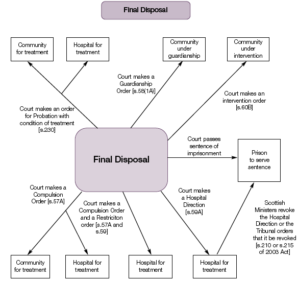 Final Disposal flowchart
