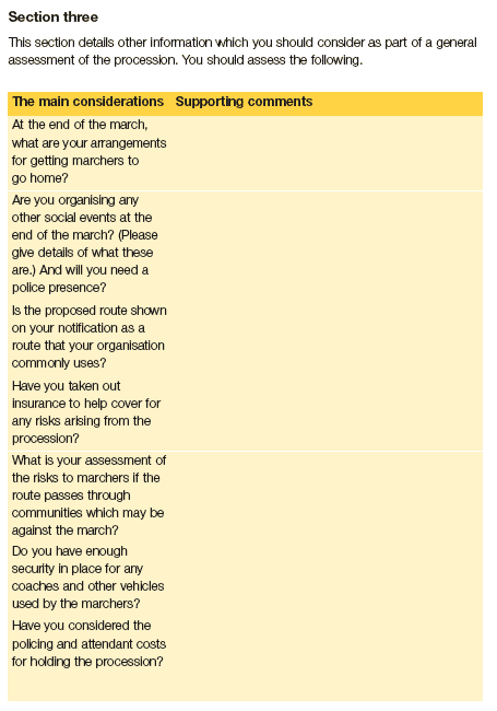 image of Risk assessment form