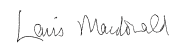 image of Lewis Macdonald, MSP Deputy Minister for Health and Community Care signature
