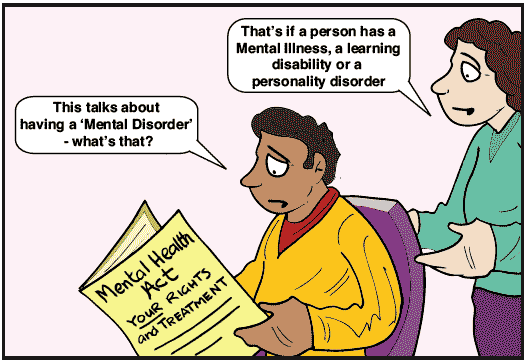 Cartoon illustration to support information