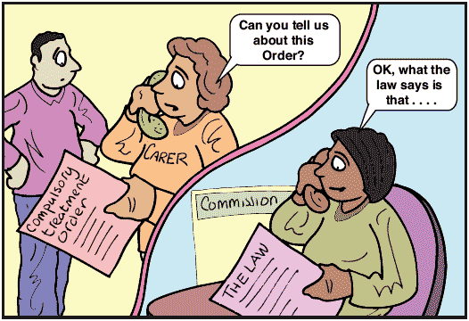 Cartoon illustration to support information