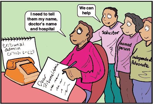 Cartoon illustration to support information