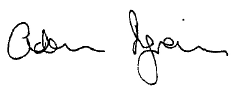 Signature of ADAM INGRAM MSP - Minister for Children and Early Years