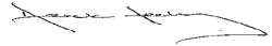 DEREK FEELEY signature