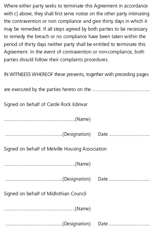 MIDLOTHIAN COUNCIL'S JOINT PROTOCOL ARRANGEMENT 