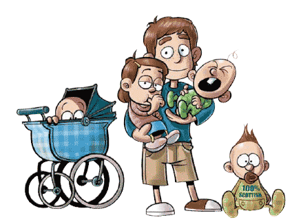 young family