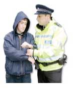 Someone accused or suspected of a crime - if someone thinks that they may have done something to break the law and the Police are finding out about it.