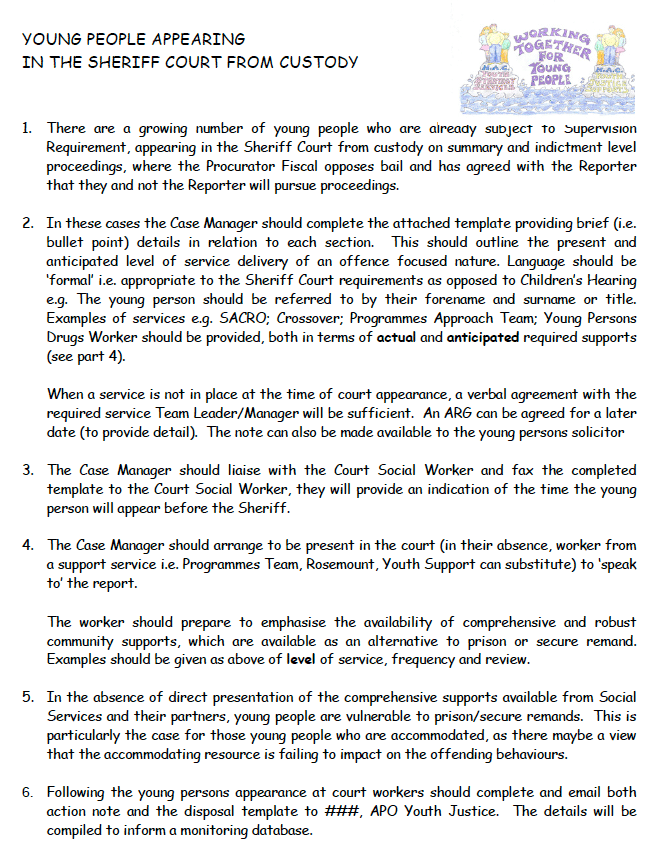 GUIDANCE NOTE