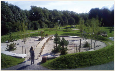 Raploch, river walk playpark. © Raploch URC Ltd