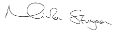 Signature of Cabinet Secretary for Health, Wellbeing and Cities Strategy