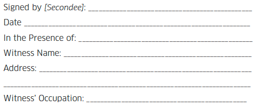 name and signature box name and signature box