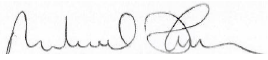 Michael Matheson, MSP Minister for Public Health signature Michael Matheson, MSP Minister for Public Health signature