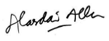 Signature of Dr Alasdair Allan Minister for Learning, Science and Scotland's Languages