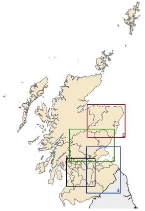 Strategic Development Plan areas: index map