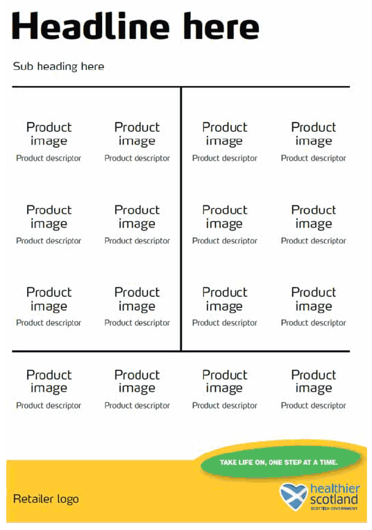 Image A - Example Leaflet Template
