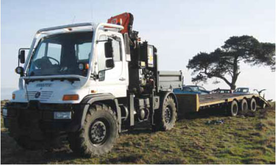 Photo 8A.8 An example of the type of off road vehicles that can be provided by commercial companies that actively support fire groups
