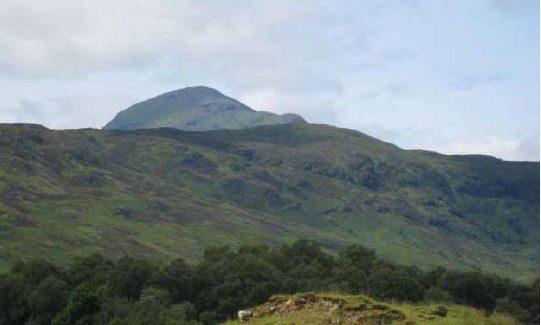 Photo B3.9 Showing several ridge lines