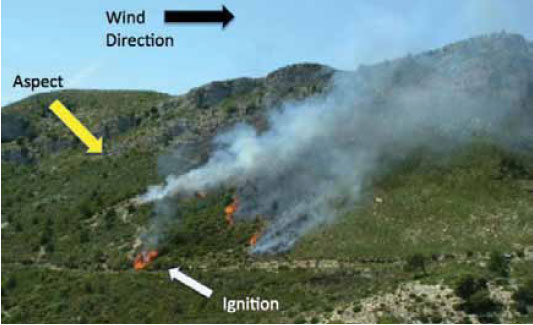 Photo B6.2 The operational offensive burn is in full alignment