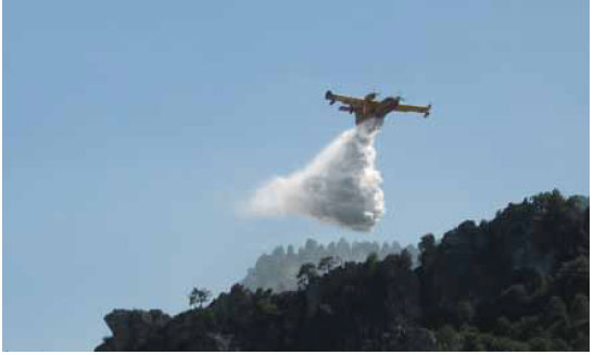 Photo B9.1 Air operations in Catalonia, Spain