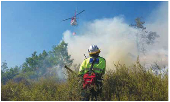 Photo B9.2 Air and ground operations