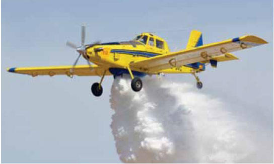 Photo B9.4 There are limited fixed-wing aircraft with water drop capability