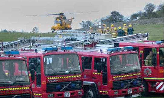 Photo B9.8 Aircraft Landing area close to FRS resources