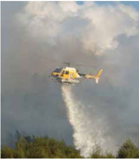 Photo B9.13 A dense drop made from a bambi-bucket